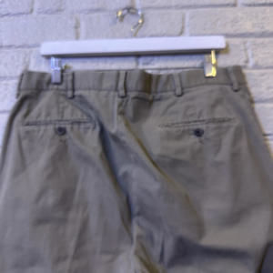 VTG Ralph Lauren Chaps‎ Boy Scout Pants 34x32 Khaki Dress Work Casual Logo